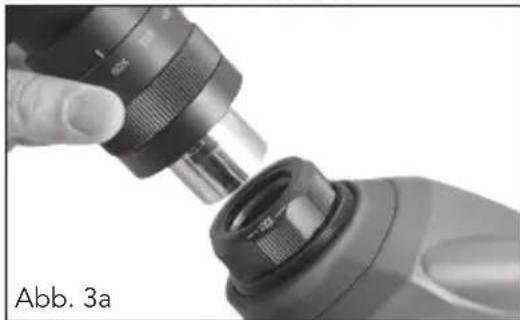 CELESTRON REGAL M2 65MM - ANBRINGEN DES OKULARS - 2