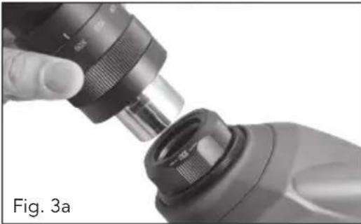 CELESTRON REGAL M2 65MM - ATTACHING THE EYEPIECE - 2