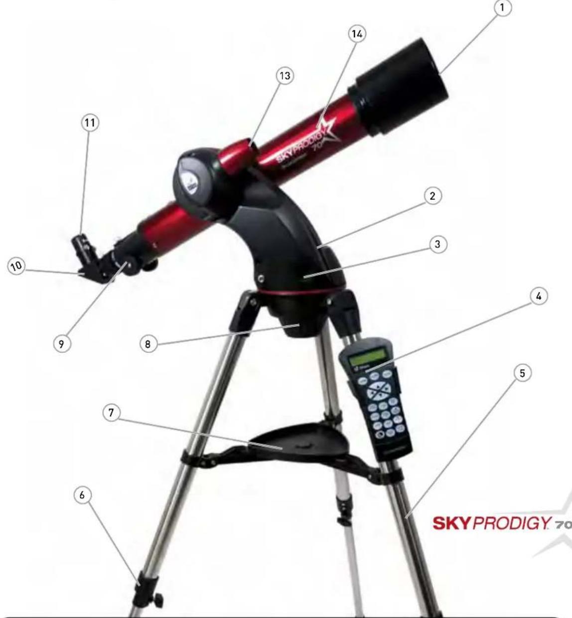 CELESTRON SkyProdigy 130 - WARNUNG - 2