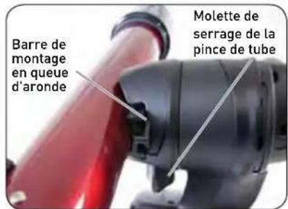 CELESTRON SkyProdigy 130 - Fixer le télescope à la monture à fourche - 1