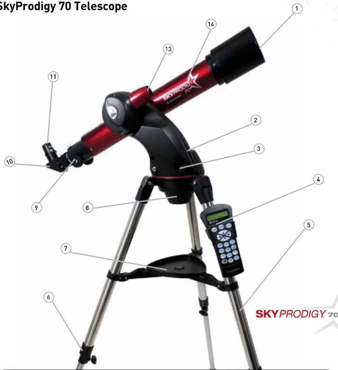 CELESTRON SkyProdigy 130 - WARNING - 2