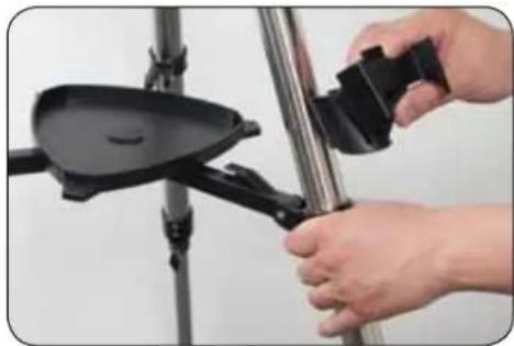 CELESTRON SkyProdigy 130 - Attaching the Hand Control Holder - 1