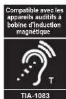 PANASONIC KXTGA470 - Conformité à la norme TIA-1083 - 1