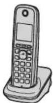 PANASONIC KXTGA410 - DECT 6.0 - 1