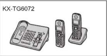 PANASONIC KXTG6071 - Information sur les produits - 1