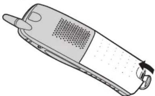 PANASONIC KXTCD280GR - ToTOnθετηση μπαταρίας - 4