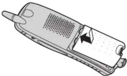 PANASONIC KXTCD280GR - ToTOnθετηση μπαταρίας - 3