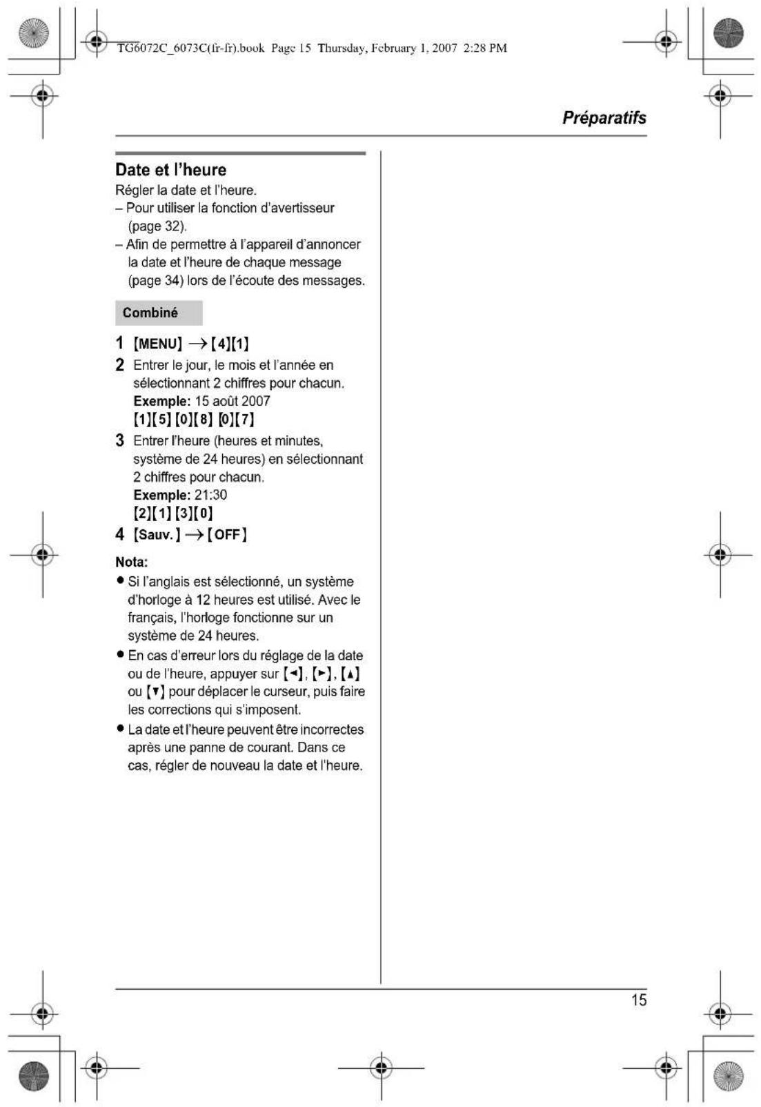 PANASONIC KXTG6072 - Combé - 2