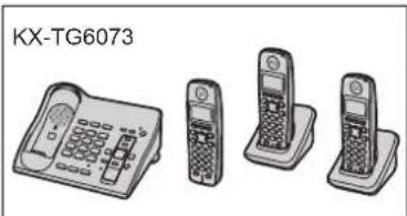 PANASONIC KXTG6072 - Information sur les produits - 2