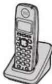 PANASONIC KXTG6072 - Extension du système téléphonique - 1