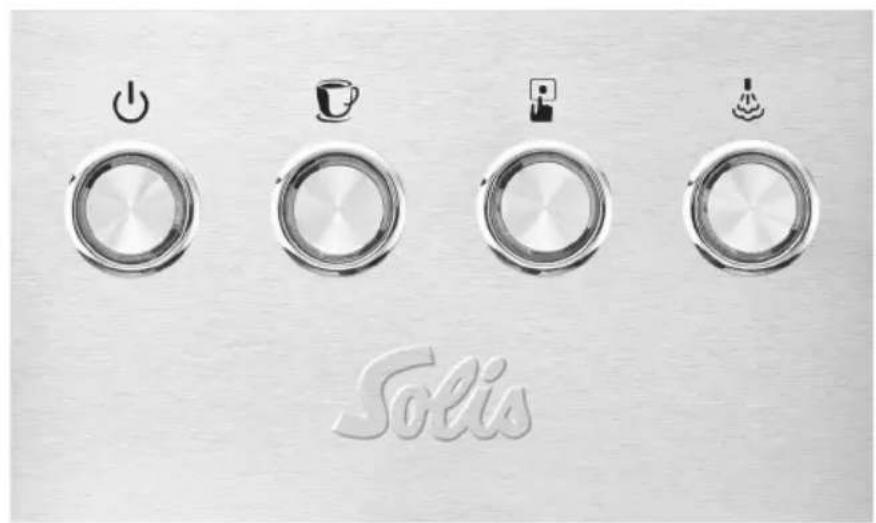 Solis Barista Gran Gusto 1014 - LES TOUCHES ET LEURS FONCTIONS - 2