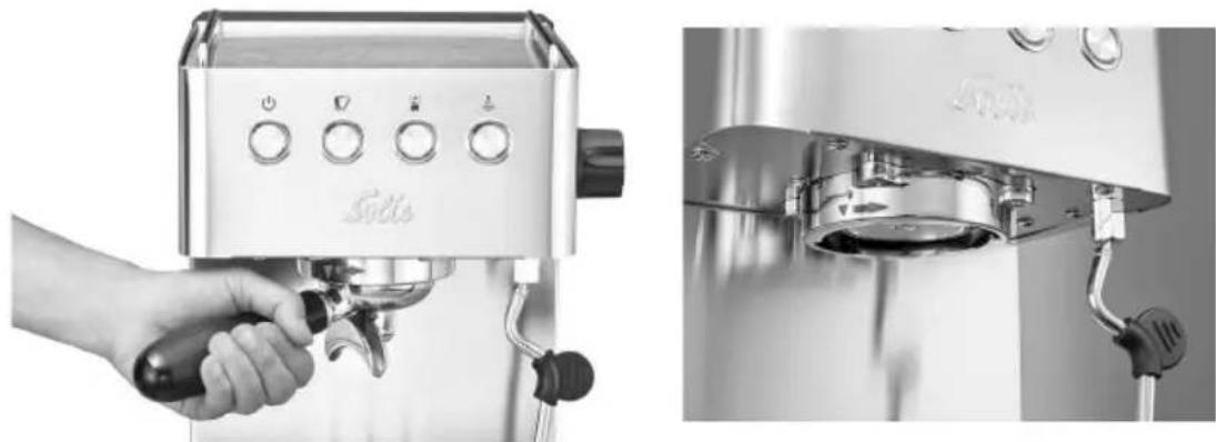 Solis Barista Gran Gusto 1014 - Ga in beiden gevallen als volgt te werk: - 2