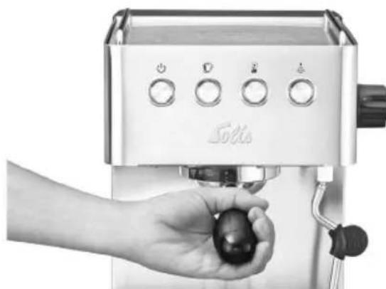 Solis Barista Gran Gusto 1014 - ■ FILTERHOUDER PLAATSEN - 3