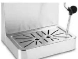Solis Barista Gran Gusto 1014 - CLEANING THE DRIP TRAY WITH DRIP GRID - 1