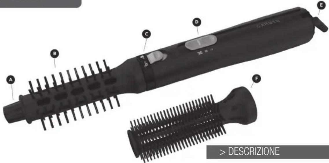 Carmen Duo Styler DC3150 - SPECIFICHE TECNICHE - 1
