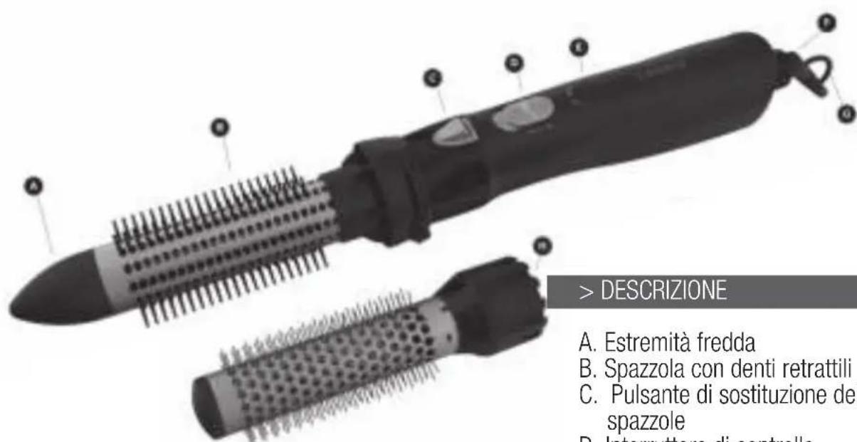 Carmen Natural Styling Set DC5250 - 56·ITALIANO - 1