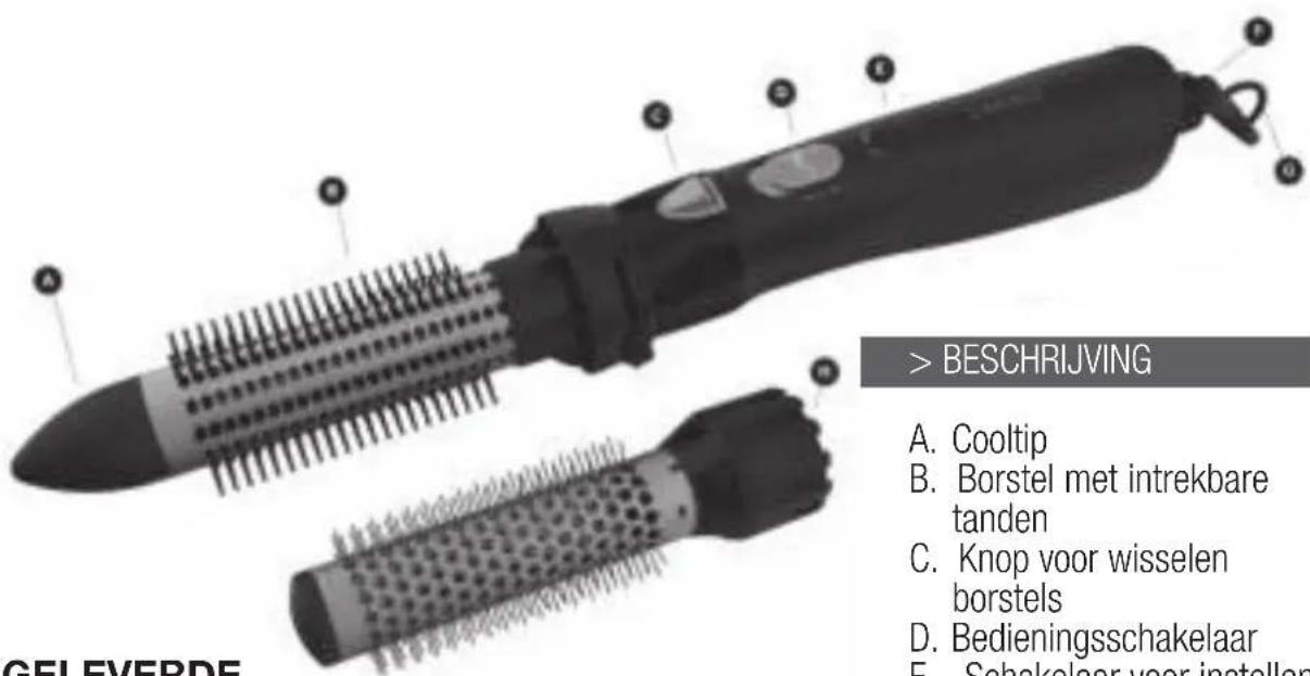Carmen Natural Styling Set DC5250 - TECHNISCHE SPECIFICATIONS - 1