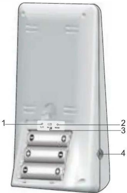 OREGON SCIENTIFIC BAR208SX - VY BAKSIDA (FIG 2) - 1