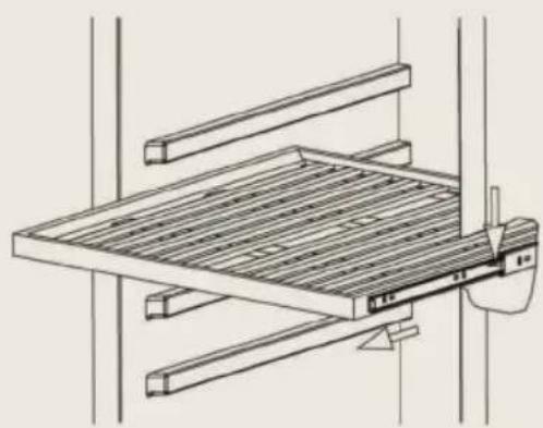 BORETTI BPWKN 177 - Rimozione dei ripiani - 2