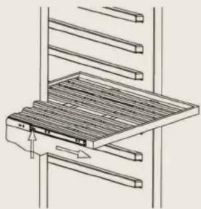 BORETTI BPWKN 177 - How to remove the shelf - 1