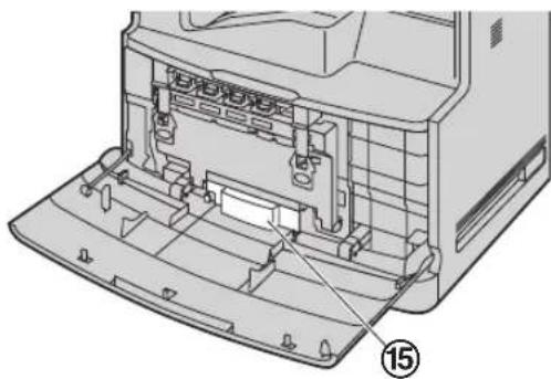 PANASONIC KXMC6260FR - Vue avant - 2