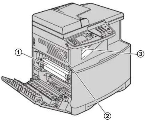 PANASONIC KXMC6260FR - Remarques : - 1