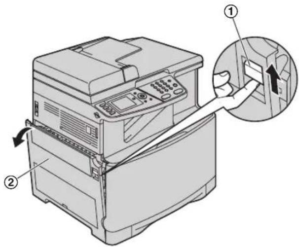 PANASONIC KXMC6260FR - Nettoyage du chemin papier - 1