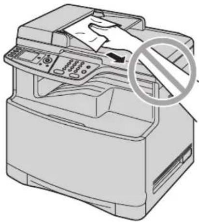 PANASONIC KXMC6260FR - Attention : - 1