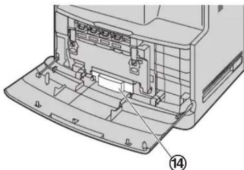 PANASONIC KXMC6020SL - Vue avant - 2