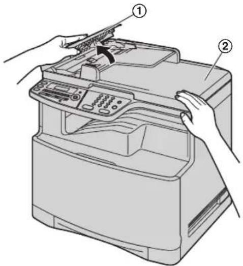 PANASONIC KXMC6020SL - Attention : - 2