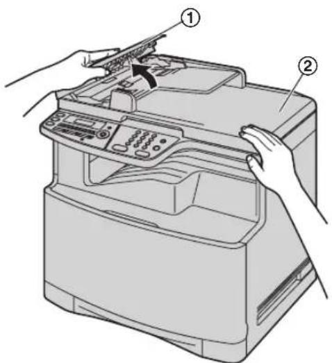 PANASONIC KXMC6020SL - Attention : - 1