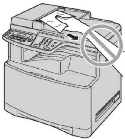 PANASONIC KXMC6020SL - Attention : - 1