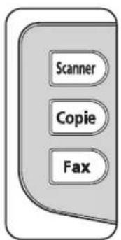 PANASONIC KXMC6020FR - Sélection du mode de fonctionnement (Numérisation/Copie/Fax) - 1