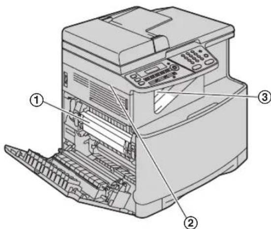 PANASONIC KXMC6020FR - Remarques : - 1