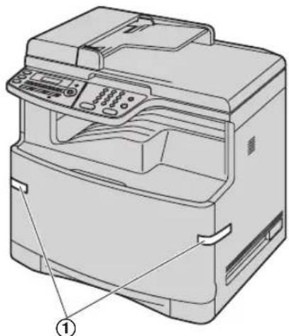 PANASONIC KXMC6020FR - Retrait des rubans adhésifs - 1