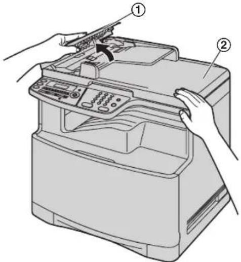 PANASONIC KXMC6020FR - Attention : - 1