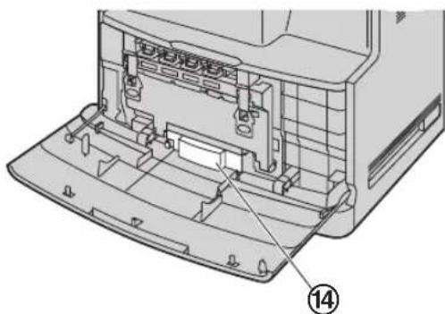 PANASONIC KXMC6020FR - Vue avant - 2