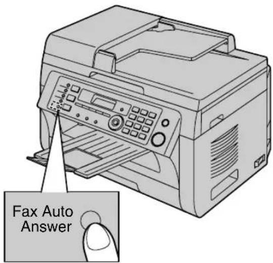 PANASONIC KXMB2030BL - Activation du mode TEL - 1
