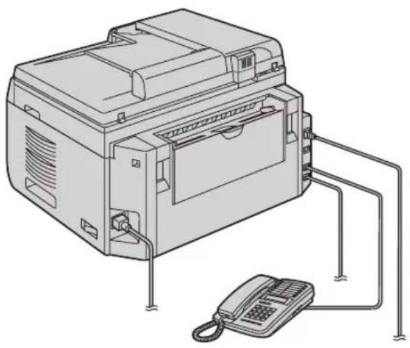 PANASONIC KXMB2030BL - Lorsqu'aucune tonalité de télécopieur n'est détectée - 1