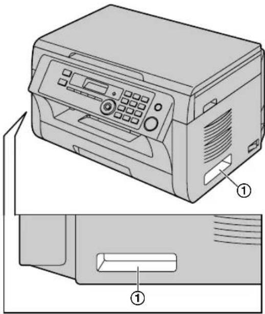 PANASONIC KXMB2011GX - Déplacement de l'appareil - 1