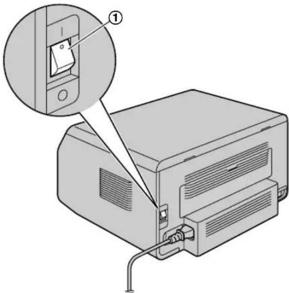 PANASONIC KXMB1520SP - Mise sous tension - 1