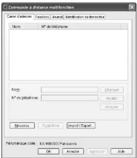 PANASONIC KXMB1536FR - KX-MB1520/KX-MB1530/KX-MB1536 uniquement : - 1