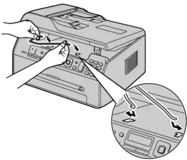PANASONIC KXMB1536FR - Réceptacle papier (KX-MB1536 uniquement) - 2