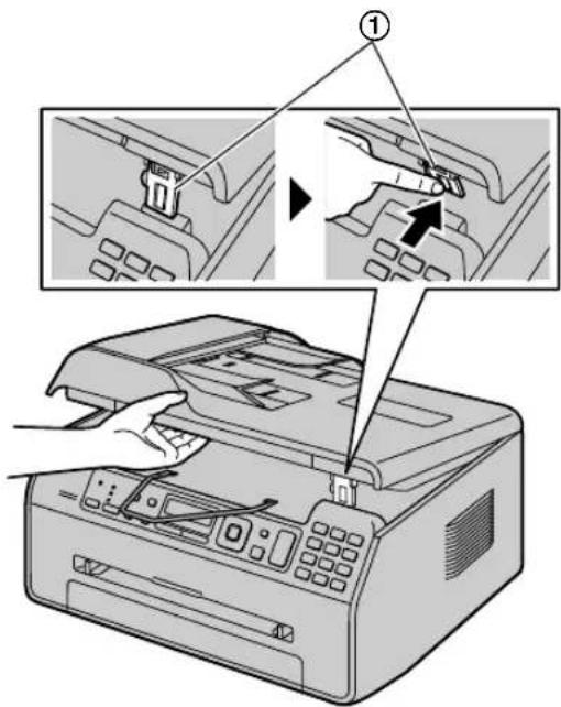 PANASONIC KXMB1536FR - Réceptacle papier (KX-MB1536 uniquement) - 3