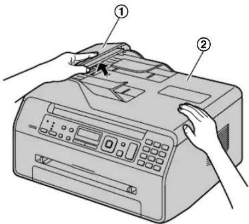 PANASONIC KXMB1536FR - Attention : - 3
