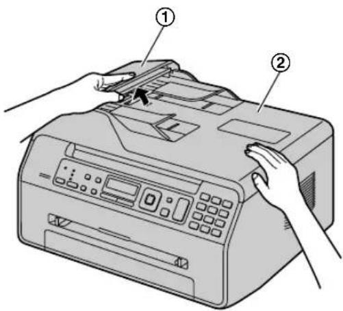 PANASONIC KXMB1530SL - Attention : - 1