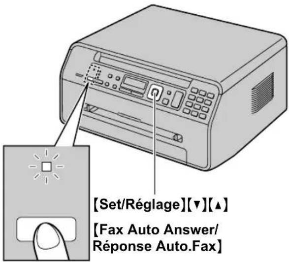PANASONIC KXMB1530SL - Activation du mode FAX - 1
