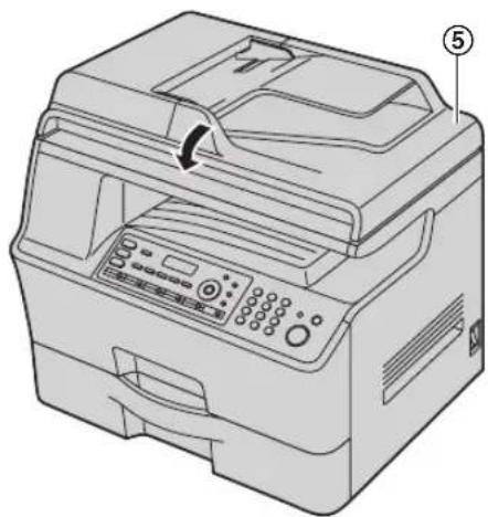 PANASONIC DPMB300EU - Fermez le cache documents (5). - 1