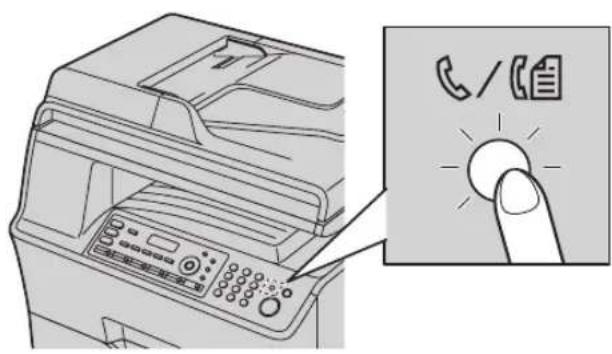 PANASONIC DPMB300EU - Activation du mode FAX - 1