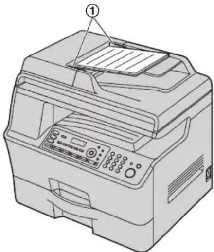 PANASONIC DPMB300EU - Utilisation du chargeur automatique de documents - 1